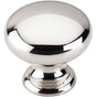 Top Knobs - Mushroom Knob 1 1/4 Inch Polished Nickel - Polished Nickel