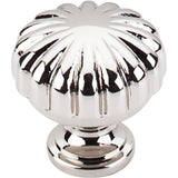 Top Knobs - Melon Knob 1 1/4 Inch Polished Nickel - Polished Nickel