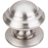 Top Knobs - Empress Knob 1 3/8 Inch Brushed Satin Nickel - Brushed Satin Nickel