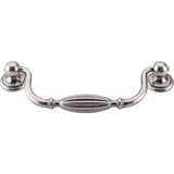 Top Knobs - Tuscany Drop Pull 5 1/16 Inch (c-c) Pewter Antique - Pewter Antique