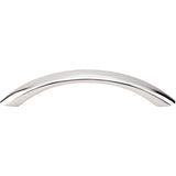 Top Knobs - Bow Pull 3 3/4 Inch (c-c) Polished Nickel - Polished Nickel