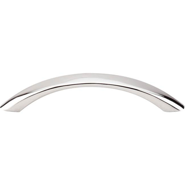 Top Knobs - Bow Pull 3 3/4 Inch (c-c) Polished Nickel - Polished Nickel