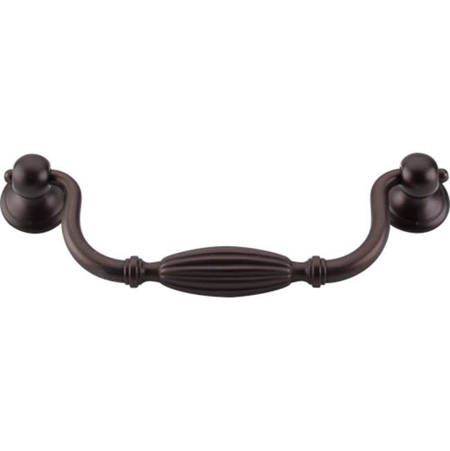 Top Knobs - Tuscany Drop Pull 5 1/16 Inch (c-c) Oil Rubbed Bronze - Oil Rubbed Bronze