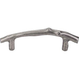 Top Knobs - Aspen Twig Pull 3 1/2 Inch (c-c) Silicon Bronze Light - Silicon Bronze Light