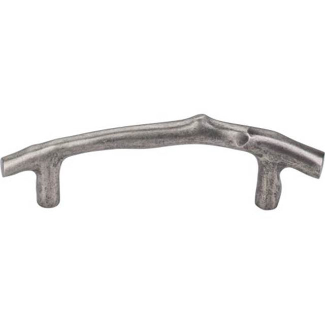 Top Knobs - Aspen Twig Pull 3 1/2 Inch (c-c) Silicon Bronze Light - Silicon Bronze Light