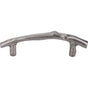 Top Knobs - Aspen Twig Pull 3 1/2 Inch (c-c) Silicon Bronze Light - Silicon Bronze Light