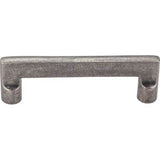 Top Knobs - Aspen Flat Sided Pull 4 Inch (c-c) Silicon Bronze Light - Silicon Bronze Light