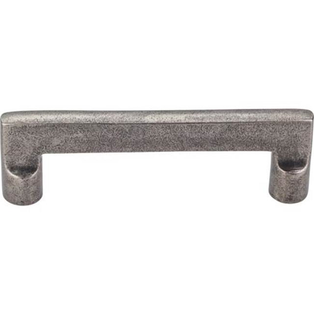 Top Knobs - Aspen Flat Sided Pull 4 Inch (c-c) Silicon Bronze Light - Silicon Bronze Light