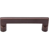 Top Knobs - Aspen Flat Sided Pull 4 Inch (c-c) Mahogany Bronze - Mahogany Bronze