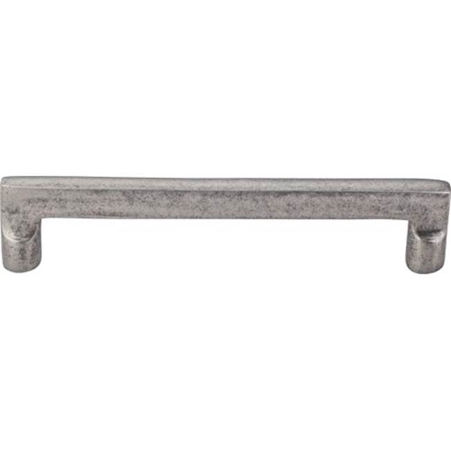 Top Knobs - Aspen Flat Sided Pull 6 Inch (c-c) Silicon Bronze Light - Silicon Bronze Light