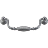 Top Knobs - Tuscany Drop Pull 5 1/16 Inch (c-c) Pewter Light - Pewter Light