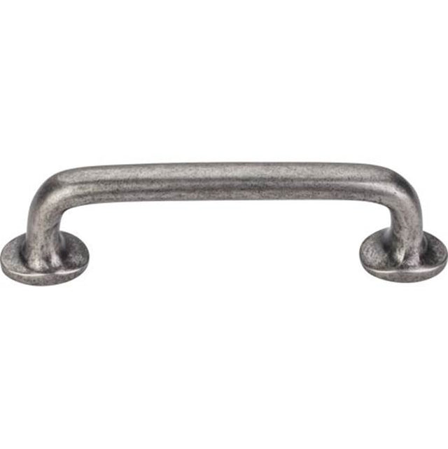 Top Knobs - Aspen Rounded Pull 4 Inch (c-c) Silicon Bronze Light - Silicon Bronze Light
