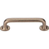 Top Knobs - Aspen Rounded Pull 4 Inch (c-c) Light Bronze - Light Bronze