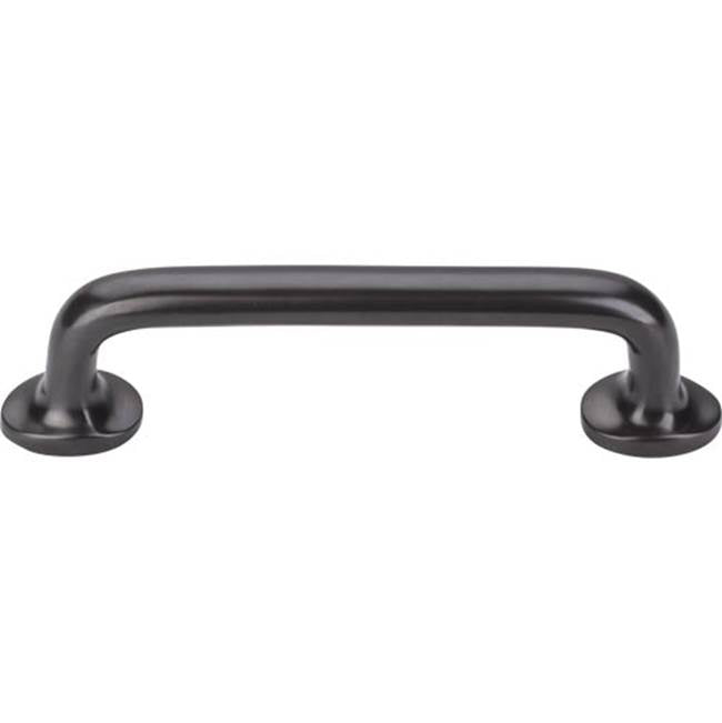 Top Knobs - Aspen Rounded Pull 4 Inch (c-c) Medium Bronze - Medium Bronze