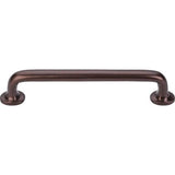 Top Knobs - Aspen Rounded Pull 6 Inch (c-c) Mahogany Bronze - Mahogany Bronze