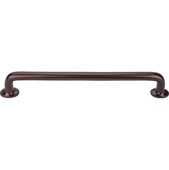 Top Knobs - Aspen Rounded Pull 12 Inch (c-c) Mahogany Bronze - Mahogany Bronze