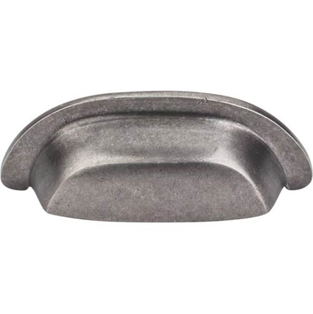 Top Knobs - Aspen Cup Pull 3 Inch (c-c) Silicon Bronze Light - Silicon Bronze Light