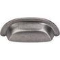 Top Knobs - Aspen Cup Pull 3 Inch (c-c) Silicon Bronze Light - Silicon Bronze Light