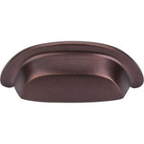 Top Knobs - Aspen Cup Pull 3 Inch (c-c) Mahogany Bronze - Mahogany Bronze