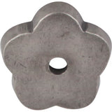 Top Knobs - Aspen Flower Backplate 1 Inch Silicon Bronze Light - Silicon Bronze Light