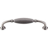 Top Knobs - Tuscany D Pull 5 1/16 Inch (c-c) Pewter Antique - Pewter Antique