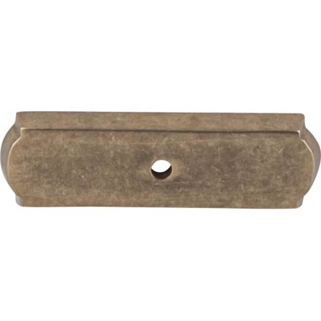 Top Knobs - Aspen Rectangle Backplate 2 1/2 Inch Light Bronze - Light Bronze