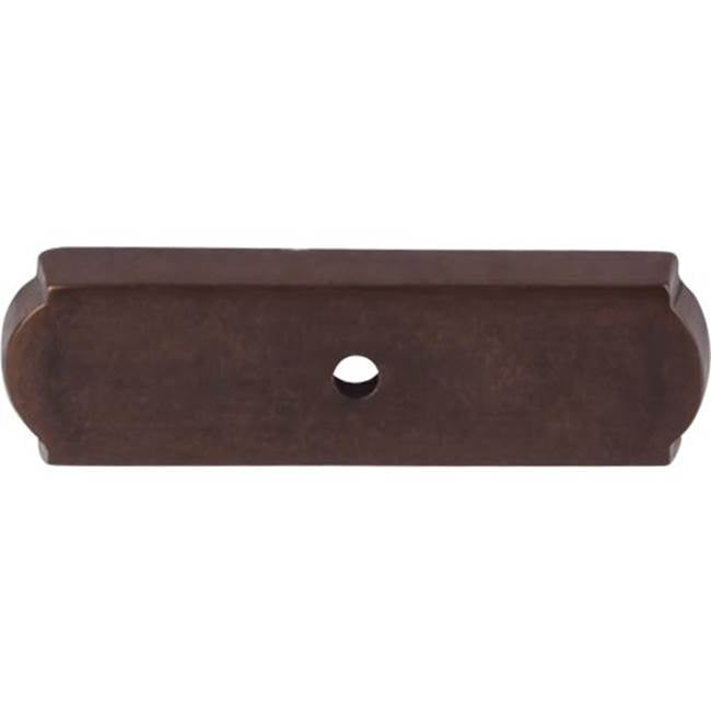 Top Knobs - Aspen Rectangle Backplate 2 1/2 Inch Mahogany Bronze - Mahogany Bronze