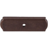 Top Knobs - Aspen Rectangle Backplate 2 1/2 Inch Mahogany Bronze - Mahogany Bronze