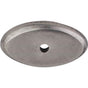 Top Knobs - Aspen Oval Backplate 1 1/2 Inch Silicon Bronze Light - Silicon Bronze Light