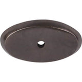 Top Knobs - Aspen Oval Backplate 1 3/4 Inch Medium Bronze - Medium Bronze