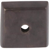 Top Knobs - Aspen Square Backplate 7/8 Inch Medium Bronze - Medium Bronze