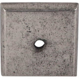 Top Knobs - Aspen Square Backplate 1 1/4 Inch Silicon Bronze Light - Silicon Bronze Light
