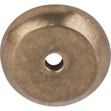 Top Knobs - Aspen Round Backplate 7/8 Inch Light Bronze - Light Bronze