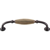Top Knobs - Tuscany D Pull 5 1/16 Inch (c-c) Dark Antique Brass - Dark Antique Brass