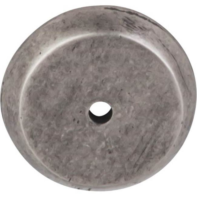 Top Knobs - Aspen Round Backplate 1 1/4 Inch Silicon Bronze Light - Silicon Bronze Light