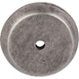 Top Knobs - Aspen Round Backplate 1 1/4 Inch Silicon Bronze Light - Silicon Bronze Light