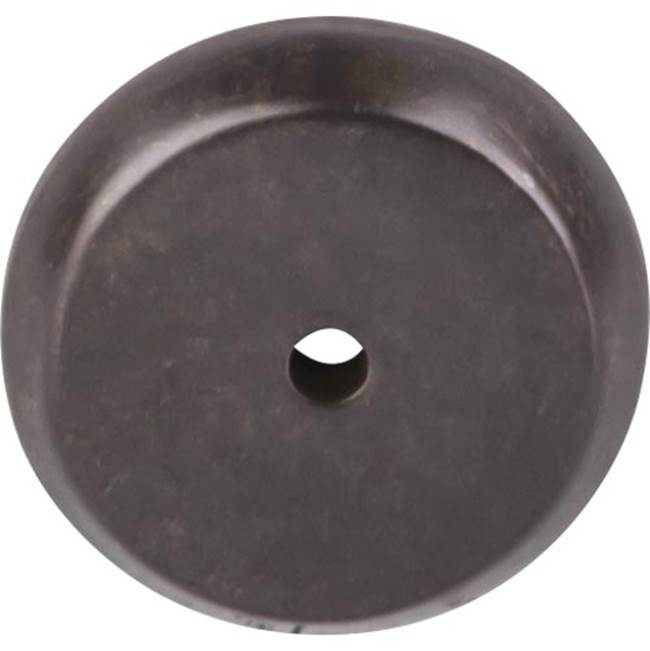 Top Knobs - Aspen Round Backplate 1 1/4 Inch Medium Bronze - Medium Bronze