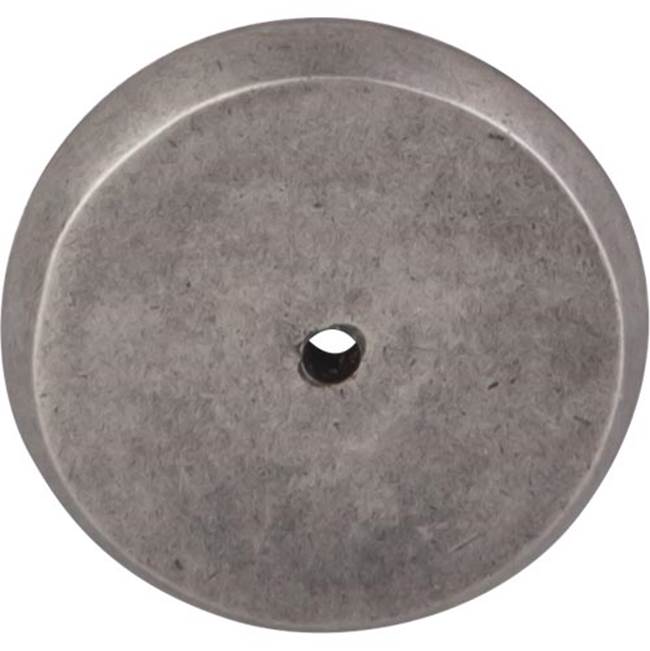 Top Knobs - Aspen Round Backplate 1 3/4 Inch Silicon Bronze Light - Silicon Bronze Light