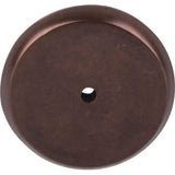 Top Knobs - Aspen Round Backplate 1 3/4 Inch Mahogany Bronze - Mahogany Bronze