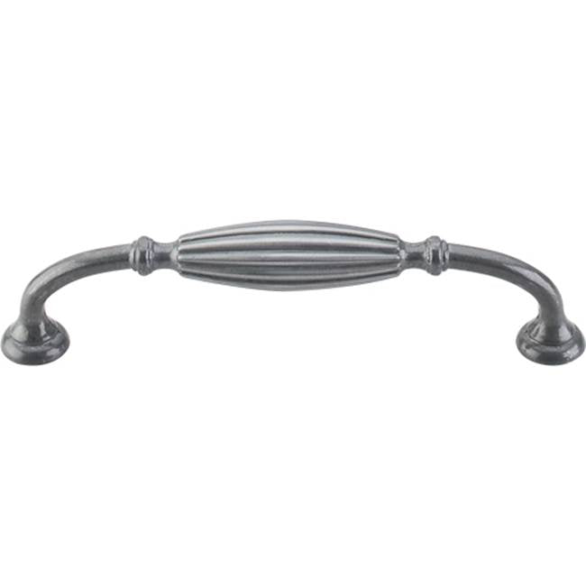 Top Knobs - Tuscany D Pull 5 1/16 Inch (c-c) Pewter Light - Pewter Light