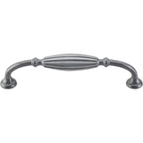 Top Knobs - Tuscany D Pull 5 1/16 Inch (c-c) Pewter Light - Pewter Light