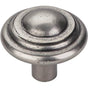 Top Knobs - Aspen Button Knob 1 3/4 Inch Silicon Bronze Light - Silicon Bronze Light