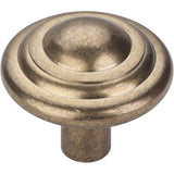 Top Knobs - Aspen Button Knob 1 3/4 Inch Light Bronze - Light Bronze