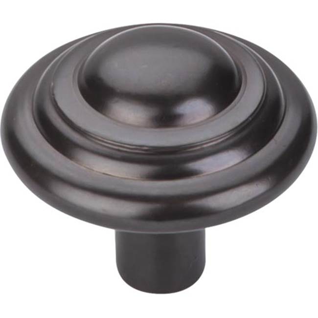 Top Knobs - Aspen Button Knob 1 3/4 Inch Medium Bronze - Medium Bronze