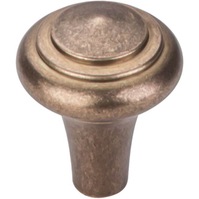 Top Knobs - Aspen Peak Knob 1 Inch Light Bronze - Light Bronze