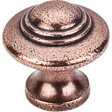 Top Knobs - Ascot Knob 1 1/4 Inch Old English Copper - Old English Copper
