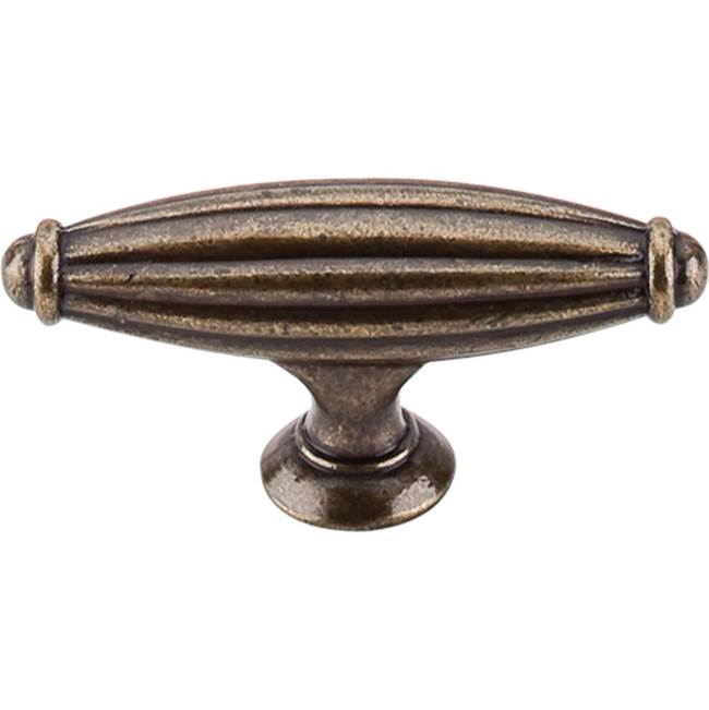 Top Knobs - Tuscany T-Handle 2 5/8 Inch German Bronze - German Bronze