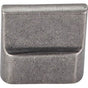 Top Knobs - Aspen Flat Sided Knob 7/8 Inch (c-c) Silicon Bronze Light - Silicon Bronze Light