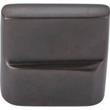 Top Knobs - Aspen Flat Sided Knob 7/8 Inch (c-c) Medium Bronze - Medium Bronze