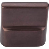 Top Knobs - Aspen Flat Sided Knob 7/8 Inch (c-c) Mahogany Bronze - Mahogany Bronze